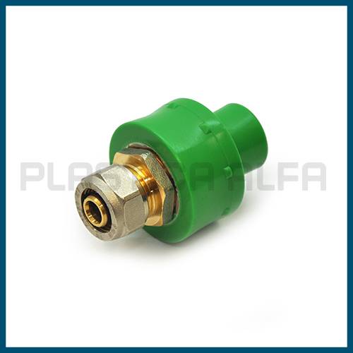PPR PEX adapter screw fittings Plastica Alfa
