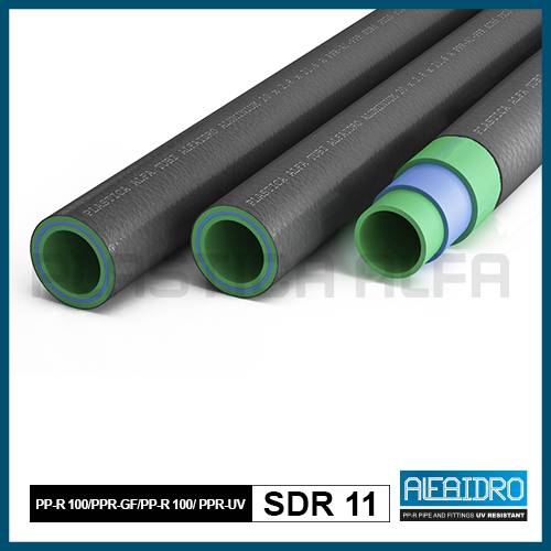 Multilayer pipe faser UV SDR 11 pipes alfaidro Plastica Alfa