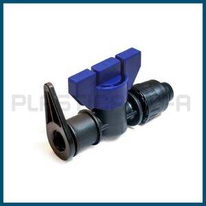 Tape valve and layflat black USA Plastica Alfa